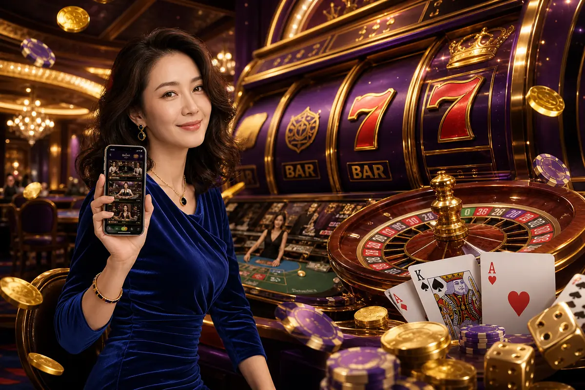 12klwin live casino baccarat dealer langsung