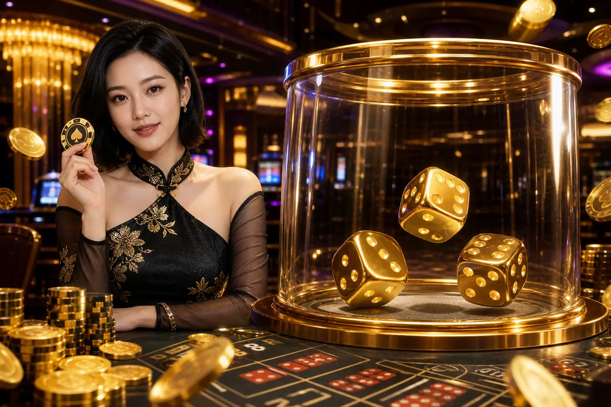 12klwin Casino meja baccarat dealer langsung